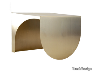 AESTUS - Rectangular brass coffee table _ TrackDesign