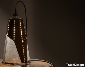 FRAC - Corten™ table lamp _ TrackDesign