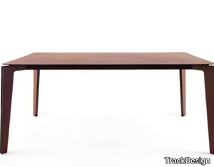 LEGGERO_001 - Rectangular Corten™ table _ TrackDesign