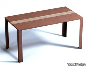 LINEAR - Corten™ table _ TrackDesign