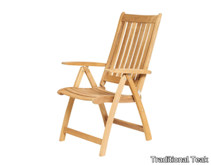 ALEXIA - Recliner teak garden chair _ Traditional Teak