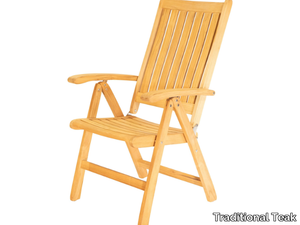 VICTORIA - Recliner teak garden chair _ Traditional Teak