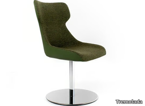 CAMILA - Swivel upholstered fabric chair _ Tremolada