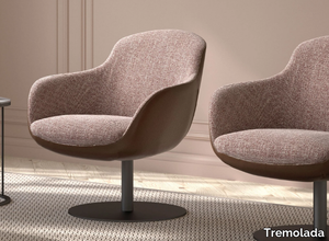 MILEY - Fabric easy chair with armrests _ Tremolada