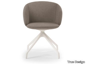 NOT MINI - Upholstered chair with armrests _ True Design