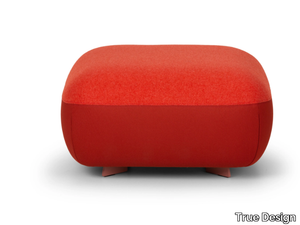 CODE - Upholstered square pouf _ True Design