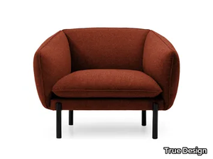 NOT SOFA - Upholstered fabric armchair with armrests _ True Design