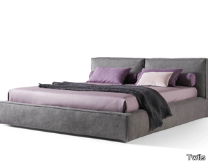 ACADEMY PIUMA - Double bed with upholstered headboard _ Twils