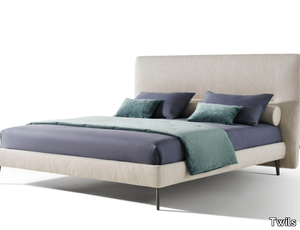 DE-LIGHT - Double bed with upholstered headboard _ Twils