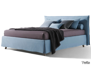 EDO - Single or double bed with upholstered headboard _ Twils