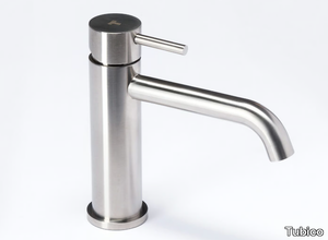 NILO - Countertop single handle stainless steel washbasin mixer _ Tubico