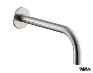 NILO - Wall-mounted stainless steel sink spout _ Tubico