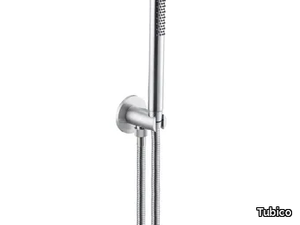 NILO - Wall-mounted 1-spray stainless steel handshower _ Tubico