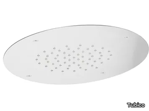 WELLNESS FLOWS - Built-in stainless steel overhead shower with anti-lime system _ Tubico