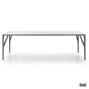 Milano rectangular table