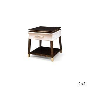 Noir bedside table