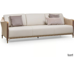 MELTING LIGHT - 4 seater leather sofa _ Turri