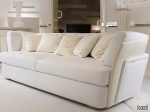 BLANCHE - Leather sofa _ Turri