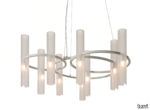 REEDS - Glass chandelier _ Turri