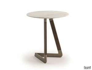 DRUM - Marble side table _ Turri