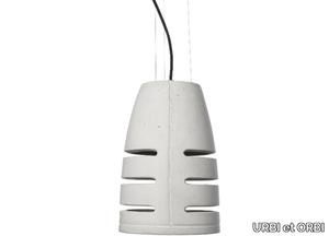 BATTAGLIA 210 - Concrete pendant lamp _ URBI et ORBI