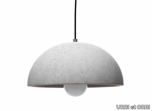 GLOBUS 280 - Concrete pendant lamp _ URBI et ORBI