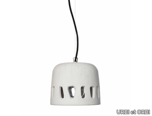 LUNA - Concrete pendant lamp _ URBI et ORBI