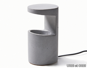 REF - LED concrete table lamp _ URBI et ORBI