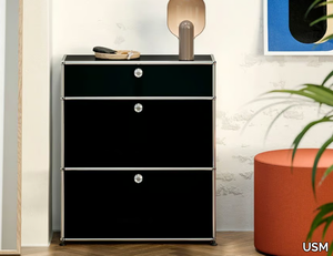 USM HALLER - Sectional metal chest of drawers _ USM