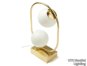 LOOP TABLE I - LED metal table lamp _ UTU Soulful Lighting