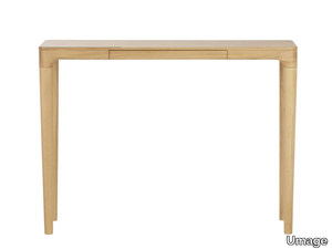 HEART'N'SOUL - Rectangular oak console table _ Umage