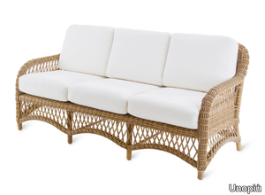 OLIMPIA - Garden sofa in WaProLace® and acrylic fabric _ Unopiù