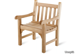 CHELSEA - Teak garden armchair with armrests _ Unopiù