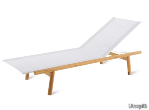 PEVERO - Recliner technical fabric sun lounger _ Unopiù