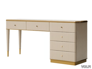 AUGUSTA - Rectangular writing desk with drawers _ VOLPI