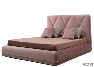 GILDA - Double bed with upholstered headboard _ VOLPI