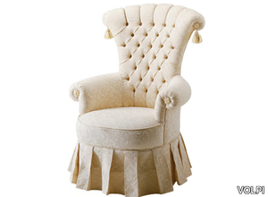 EMPORIO VOLPI - 2183 - Tufted fabric armchair high-back _ VOLPI