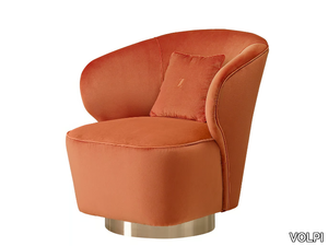 JILL - Armchair with armrests _ VOLPI