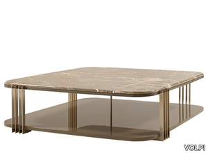 KASSEL - Low coffee table with storage space _ VOLPI