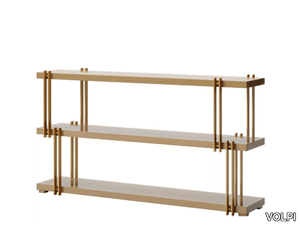 KASSEL - Rectangular console table with shelving _ VOLPI