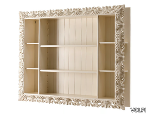 ANGELICA - Open floating bookcase _ VOLPI