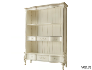 CAPRI - Open bookcase with drawers _ VOLPI