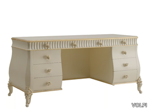 FLORENTIA - Rectangular writing desk with drawers _ VOLPI