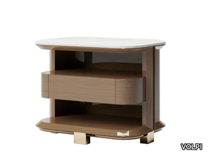 GRACE - Bedside table with drawers _ VOLPI