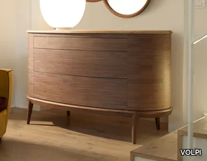 CONTEMPORARY LIVING - Wooden chest of drawers _ VOLPI