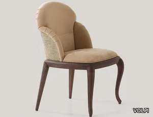 SALLY - Upholstered fabric chair with armrests _ VOLPI