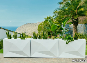 FAZ - Rectangular polypropylene planter _ VONDOM