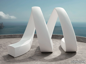 AND - Modular polyethylene garden sofa _ VONDOM