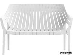 SPRITZ - 2 seater polypropylene garden sofa _ VONDOM