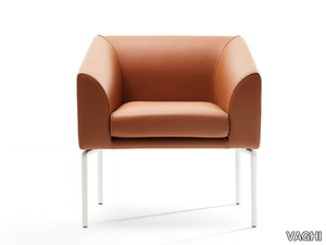 ALIAS MINI - Upholstered easy chair with armrests _ VAGHI